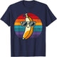 Retro Banana Novelty Men Women Kids Funny Banana T-Shirt - T-Shirt | Navy