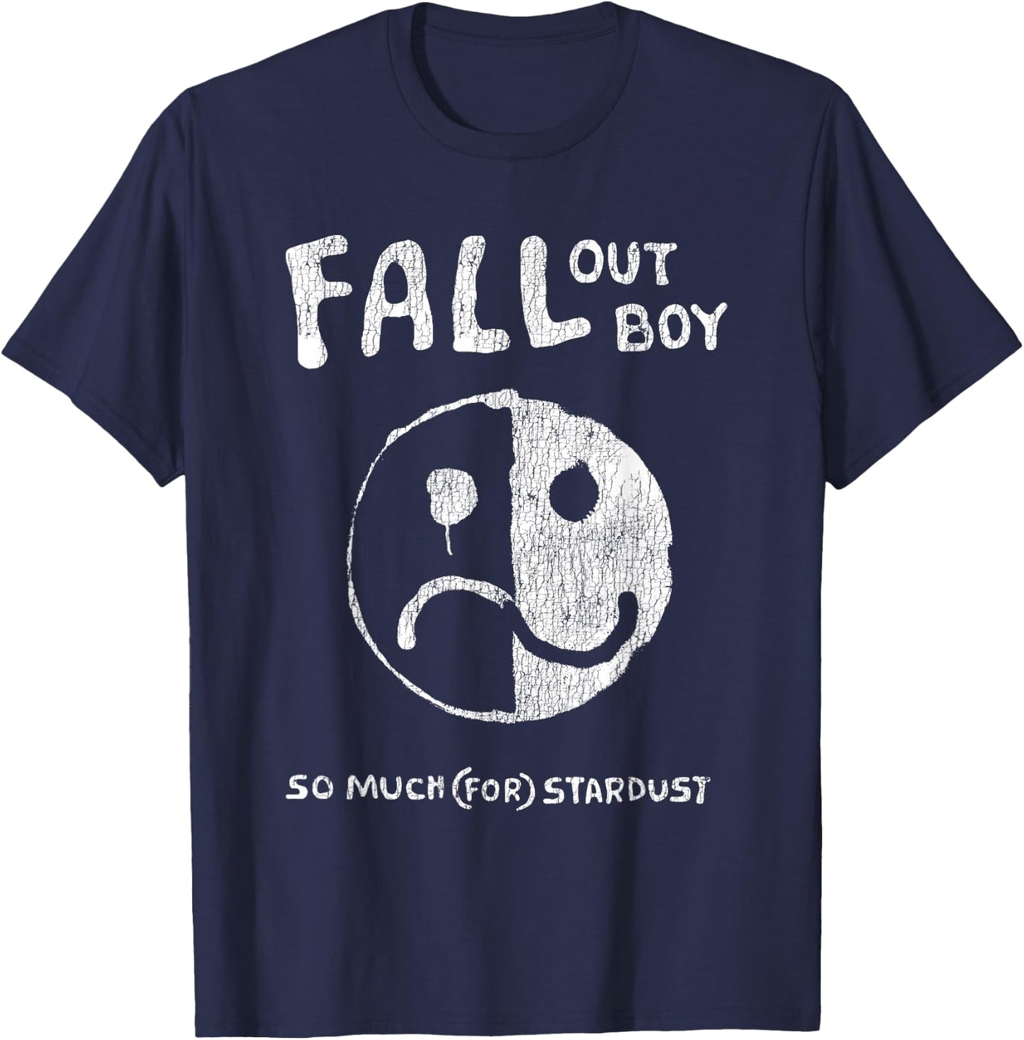 Fall Out Boy - Smile Frown T-Shirt - T-Shirt | Navy