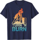 Barrel Racing Art Girls Barrel Racer Barrel Racing T-Shirt - T-Shirt | Navy