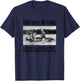 Funny Roosevelt Riding A Moose, Cool Teddy Roosevelt Gift T-Shirt - T-Shirt | Navy