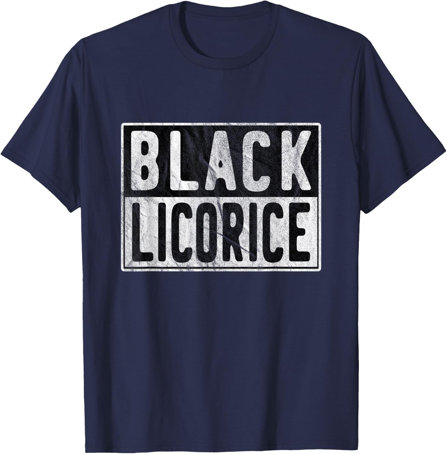 Black Licorice T-Shirt - T-Shirt | Navy