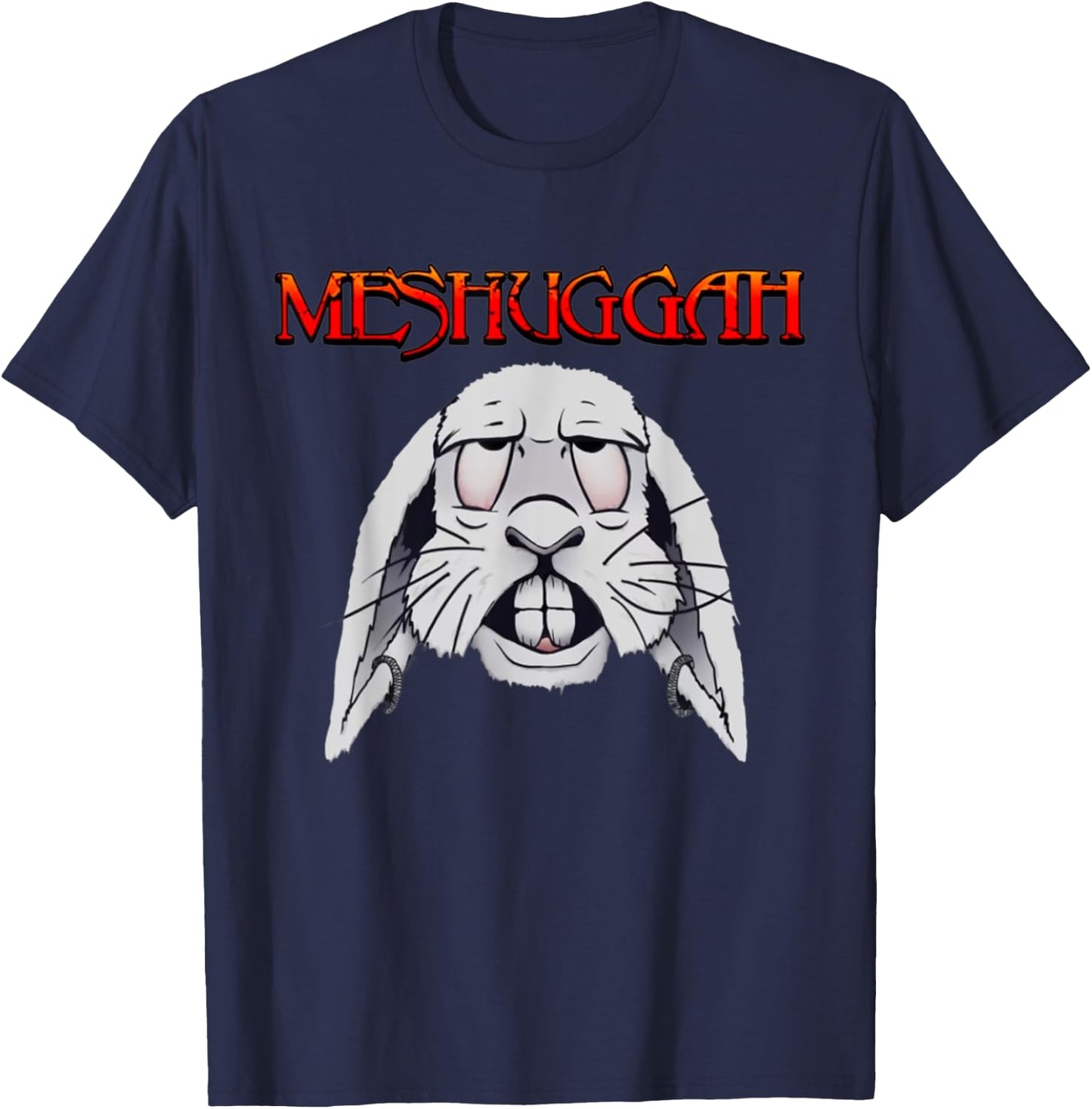 Meshuggah Graphic Design Gifts - Meshuggah Merch T-Shirt - T-Shirt | Navy