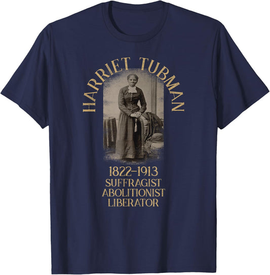 Strong Historical Black Women African American Feminist T-Shirt - T-Shirt | Navy