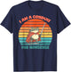I Am A Conduit For Nonsense Funny Frog T-Shirt - T-Shirt | Navy