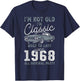 1968 Classic Car 58th Birthday T-Shirt - T-Shirt | Navy