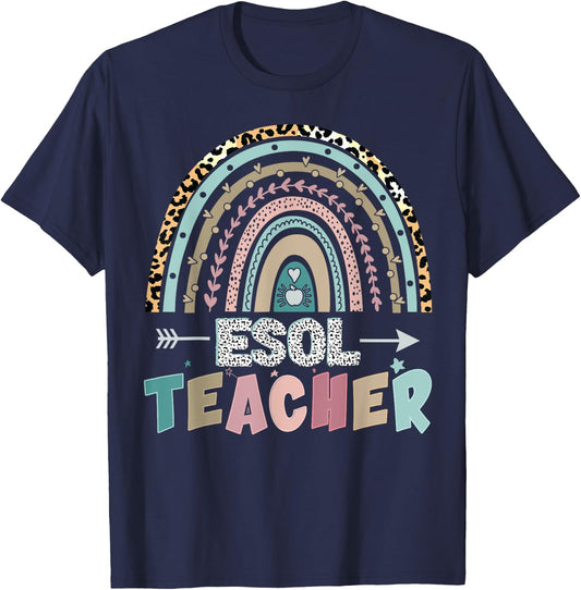 ESOL Team Teachers and Students Back To School Women T-Shirt - T-Shirt | Navy