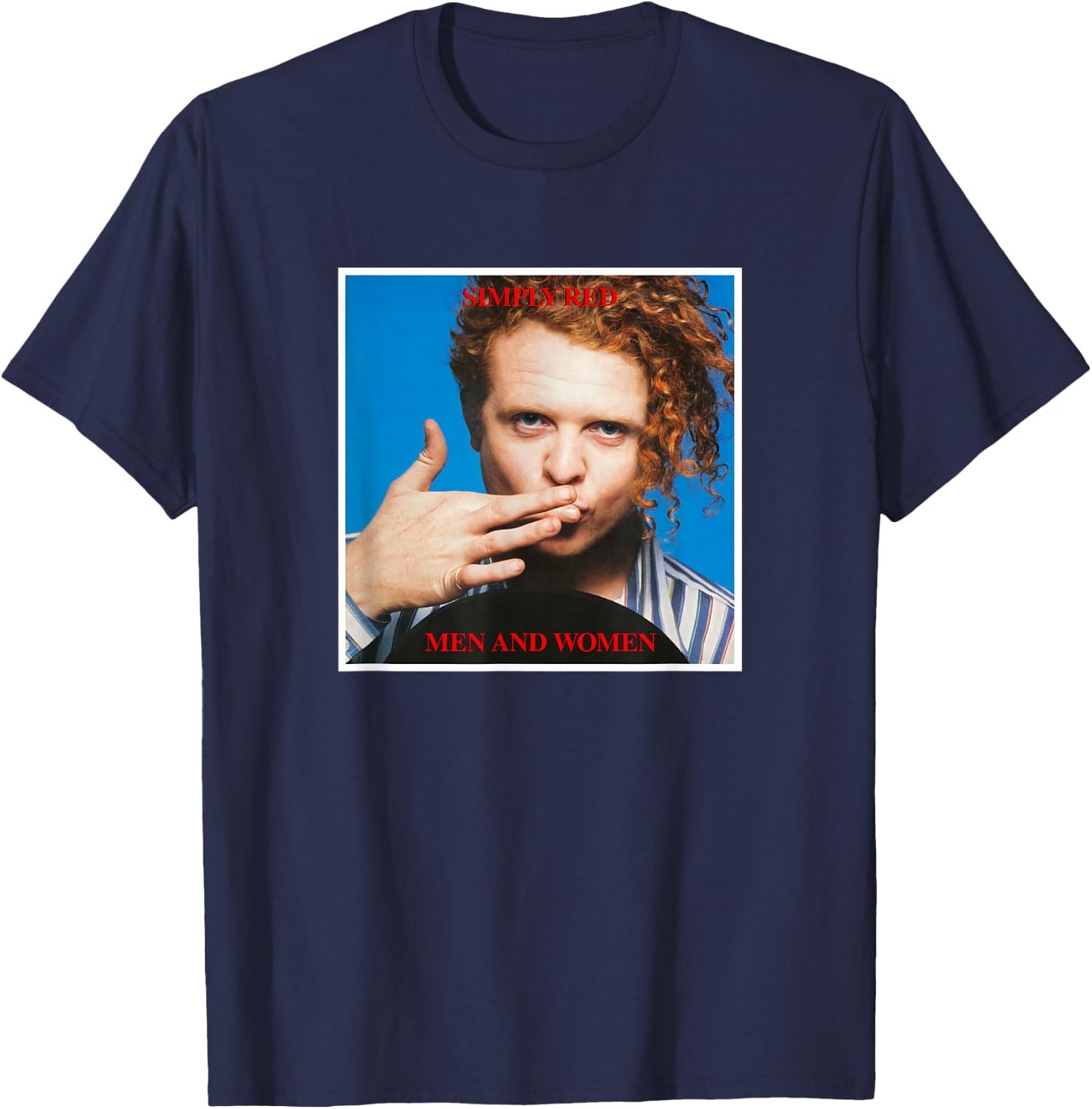 Simply Red "Men and Women" T-Shirt - T-Shirt | Navy