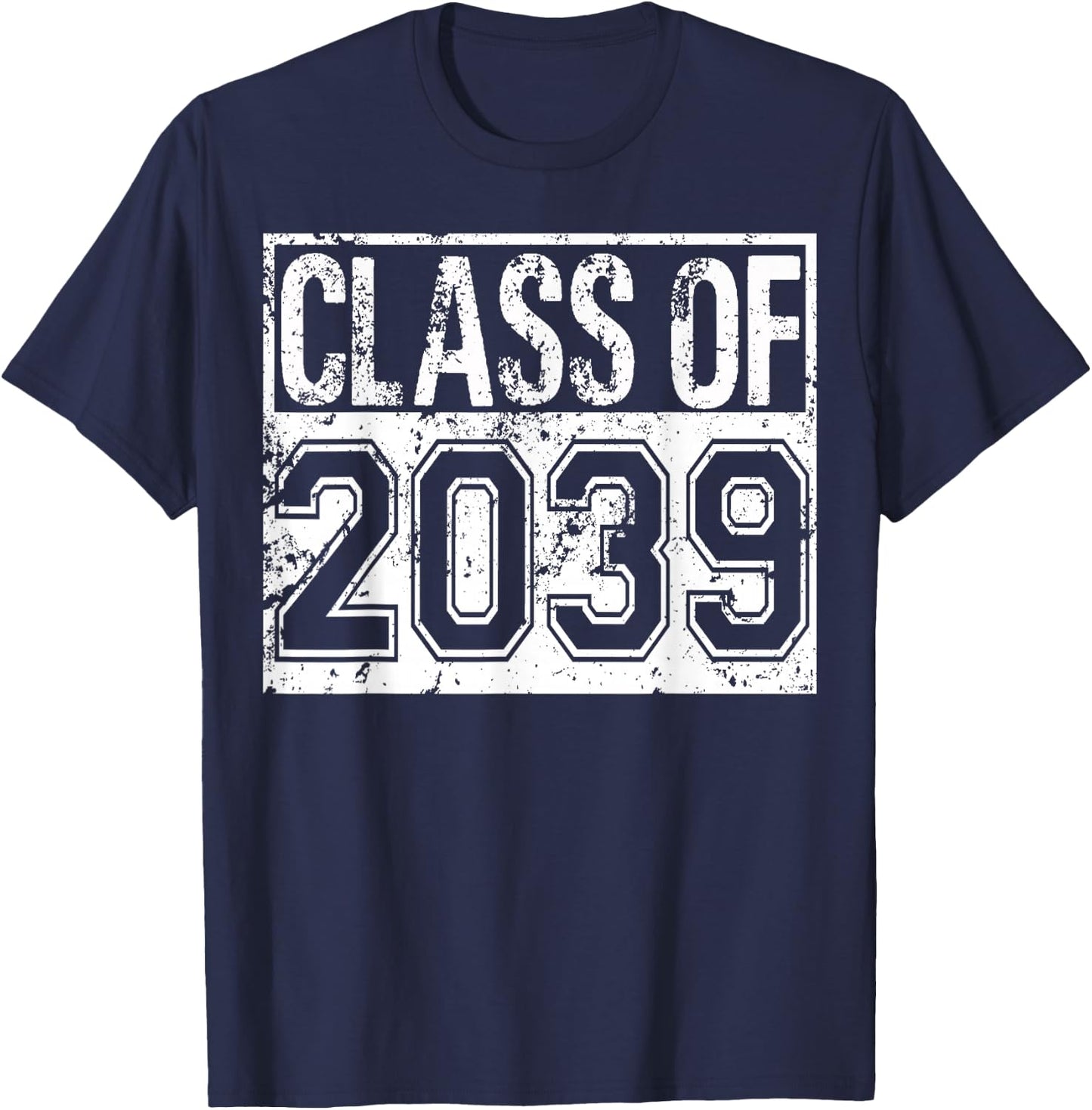 Class of 2039 grow with me T-Shirt - T-Shirt | Navy
