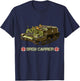 Vintage World War 2 British Army Bren Carrier WW2 gift T-Shirt - T-Shirt | Navy