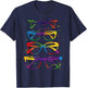 Glasses Optician Optometrist Gift Ophthalmology T-Shirt - T-Shirt | Navy