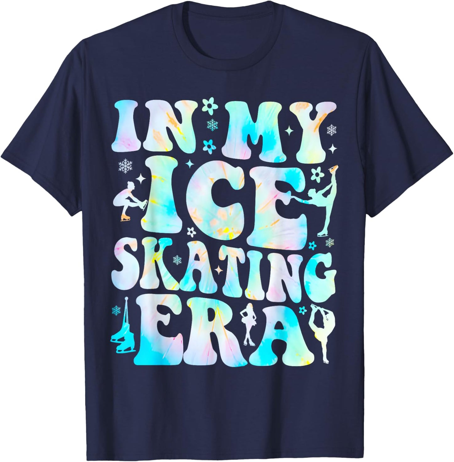 In My Ice Skating Era T-Shirt - T-Shirt | Navy