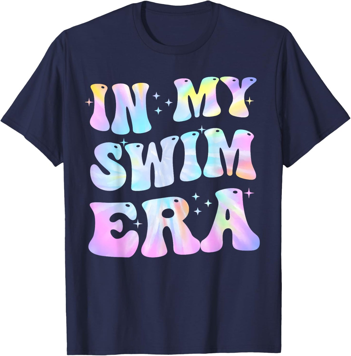Retro In My Swim Era Swimming Swimmers Women Men Kids T-Shirt - T-Shirt | Navy