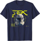 Star Wars The Bad Batch Epic Captain Rex Helmet Chest Poster T-Shirt - T-Shirt | Navy