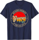 Gramps Because Grandpa Is For Old Guys for Papa Grandpa T-Shirt - T-Shirt | Navy