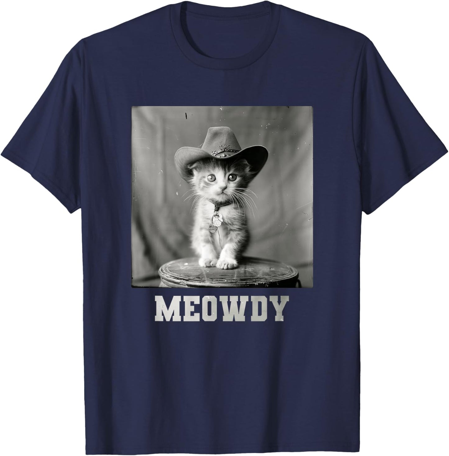 Funny Cat T-Shirt - T-Shirt | Navy