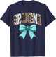 Grandma Western Rodeo Coquette Birthday Girls Family Matchin T-Shirt - T-Shirt | Navy