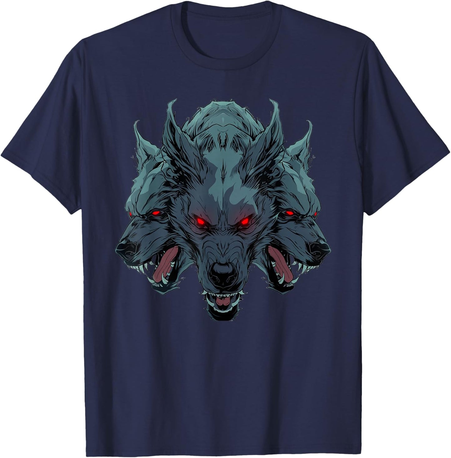 Cerberus Anime T-Shirt - T-Shirt | Navy