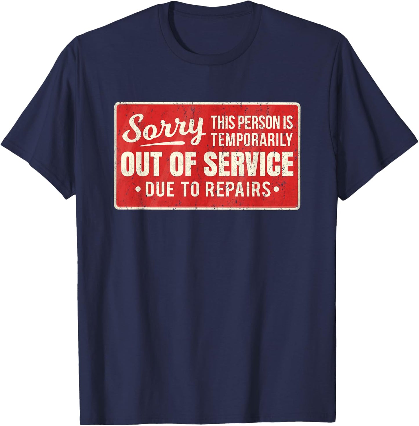 Funny Hip Knee Shoulder Joint Replacement Surgery T-Shirt - T-Shirt | Navy