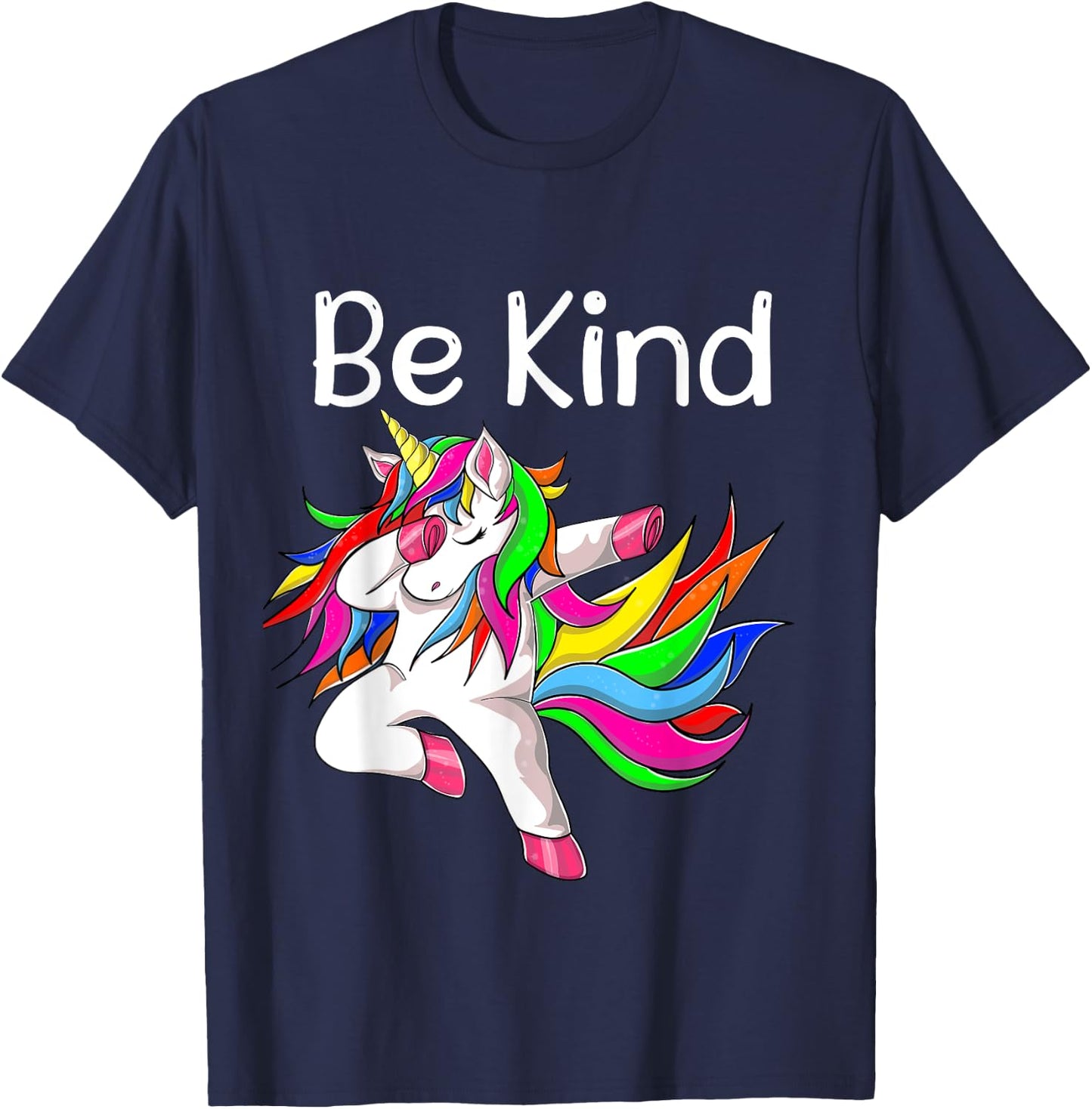 Be Kind Heart Unity Day Anti Bulling Kindness Matters Kids T-Shirt - T-Shirt | Navy