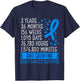 3 Years Colon Cancer Free Awareness Ribbon Movement T-Shirt - T-Shirt | Navy
