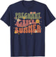 Pregnant Girl Summer, Pregnancy Announcement T-Shirt - T-Shirt | Navy