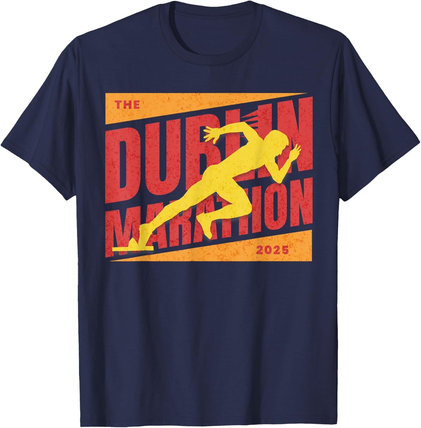 Dublin Marathon 2025 T-Shirt - T-Shirt | Navy