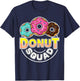 Donut Squad Matching Donut Party Crew Doughnut Sprinkles T-Shirt - T-Shirt | Navy