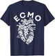 ECMO Heart Nurse Anatomy ECMO Specialist Crew CVICU T-Shirt - T-Shirt | Navy
