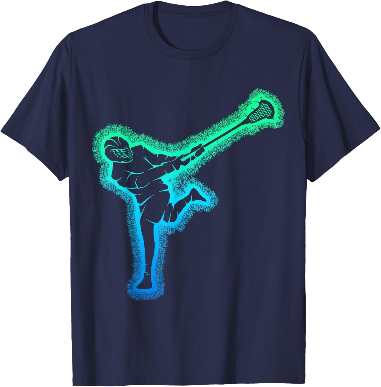 Lacrosse Kids Boys Youth T-Shirt - T-Shirt | Navy