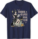 Funny Retro Scary Horror Readers Book Club Spooky Halloween T-Shirt - T-Shirt | Navy