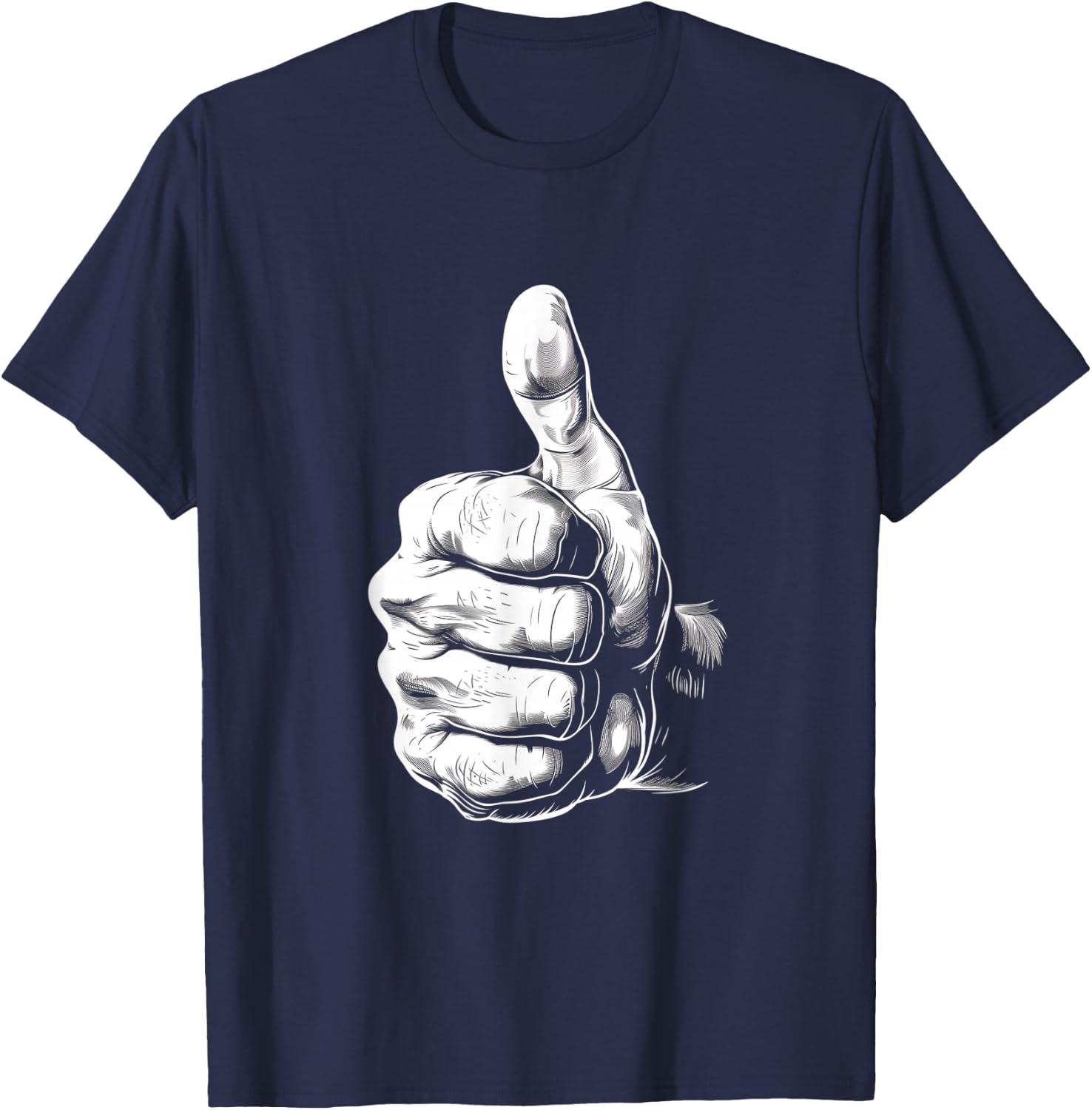 Thumbs Up T-Shirt - T-Shirt | Navy