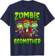 Zombie Godmother Halloween Costume Family Matching T-Shirt - T-Shirt | Navy