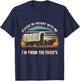 Sarcastic Quote Please Be Patient With Me Im From The 1900s T-Shirt - T-Shirt | Navy