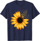 Funny Music Design Women Music Teacher Music Lover T-Shirt - T-Shirt | Navy