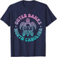 Outer Banks North Carolina Sea Turtle Beach Surf Souvenir T-Shirt - T-Shirt | Navy