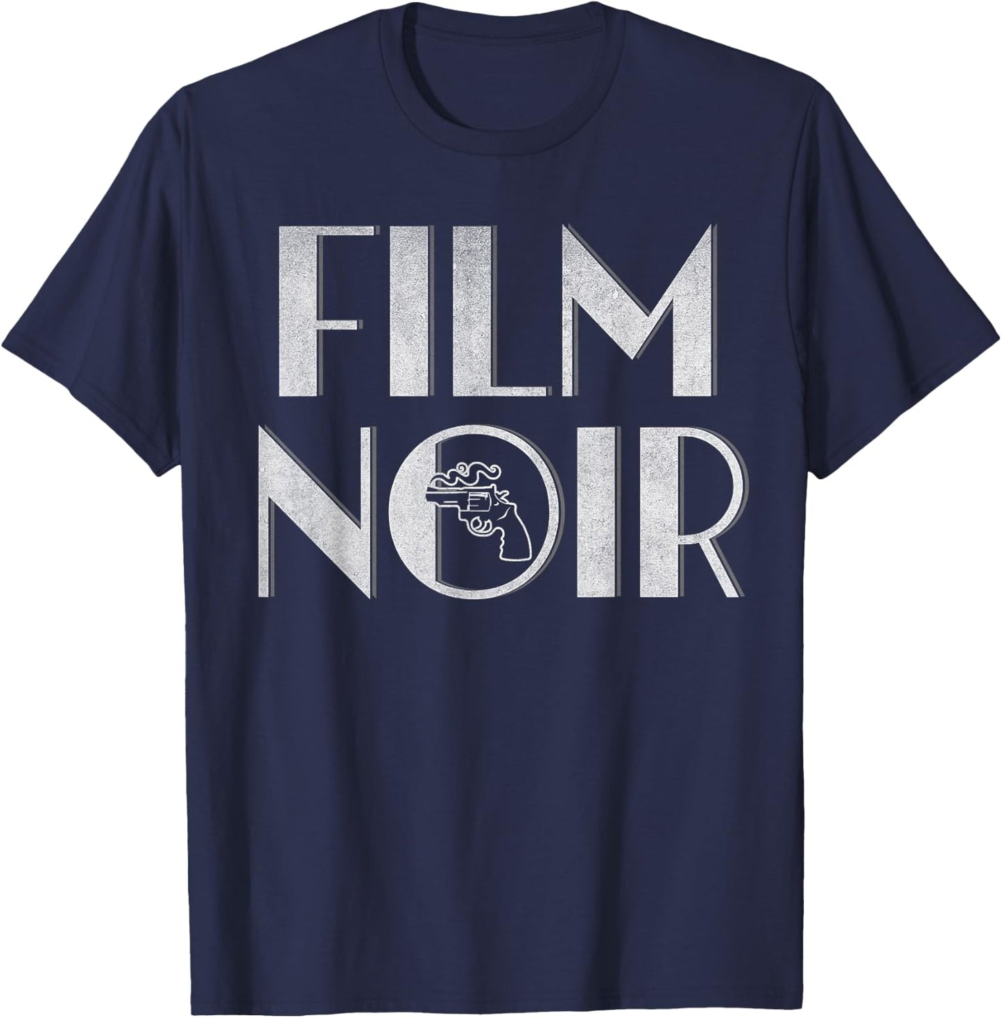 Film Noir Movies Lover Classic Detective Movie Fans T-Shirt - T-Shirt | Navy