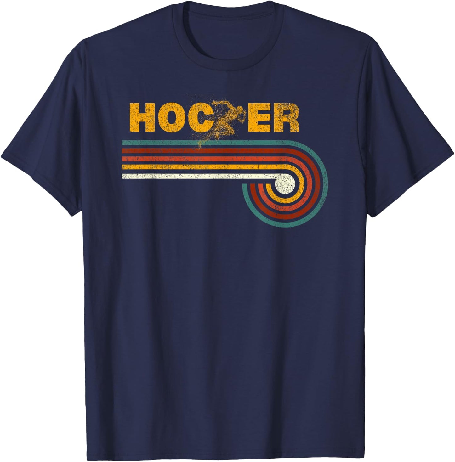 Retro Cole Hocker T Track 1,500 Race T T-Shirt - T-Shirt | Navy