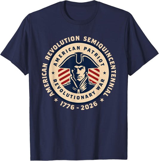 250 Years America Anniversary July 4th Vintage Women Men USA T-Shirt - T-Shirt | Navy