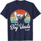 Best Dog Uncle Ever Gift Uncle French Bulldog Dog Uncle Women T-Shirt - T-Shirt | Navy
