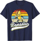 Let's Go Bananas Kids Youth Boys T-Shirt - T-Shirt | Navy
