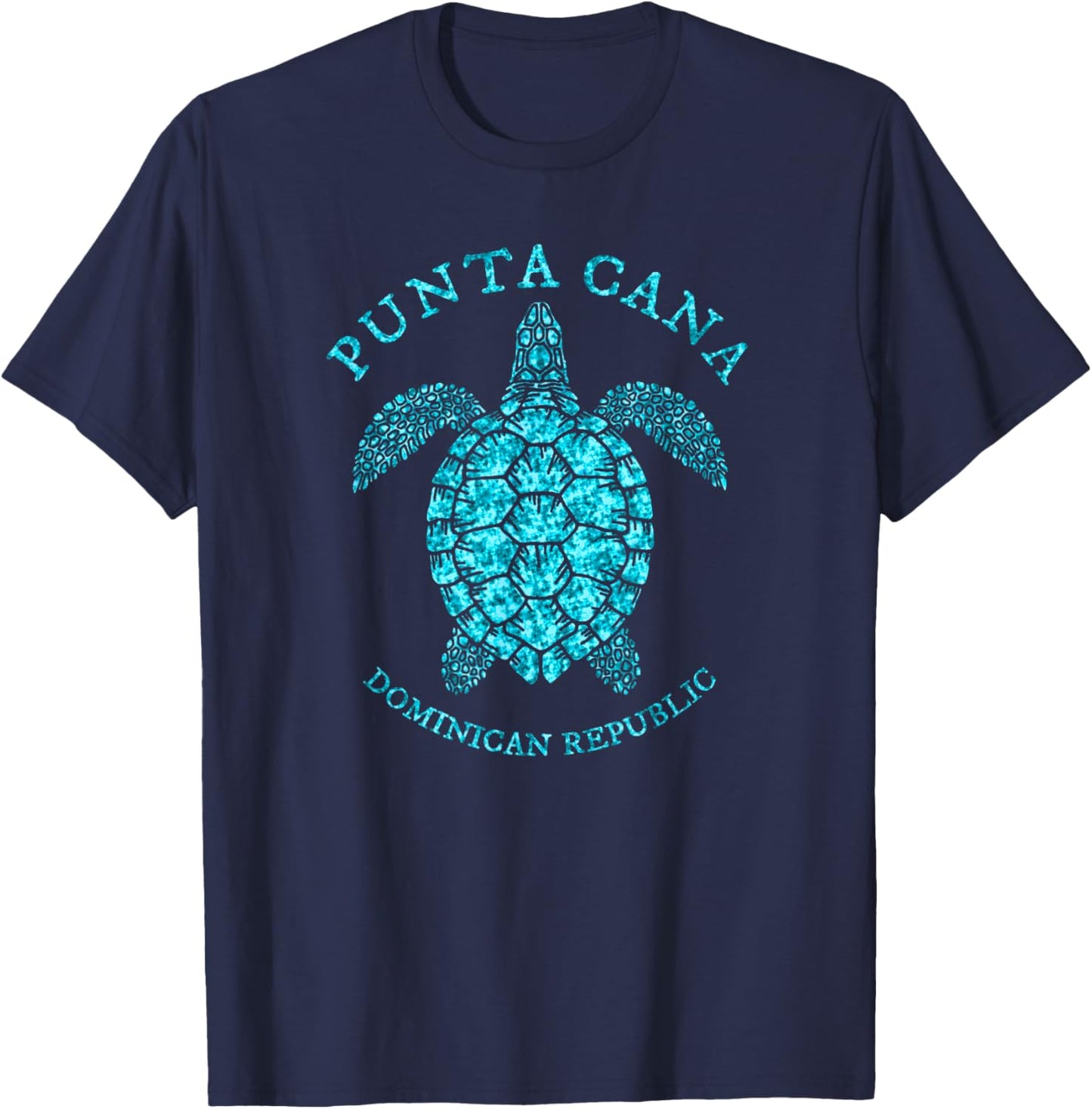 Punta Cana Dominican Republic Sea Turtle Boys Girls Toddler T-Shirt - T-Shirt | Navy