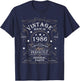 39th Birthday Retro Limited Edition Man Woman Vintage 1986 T-Shirt - T-Shirt | Navy