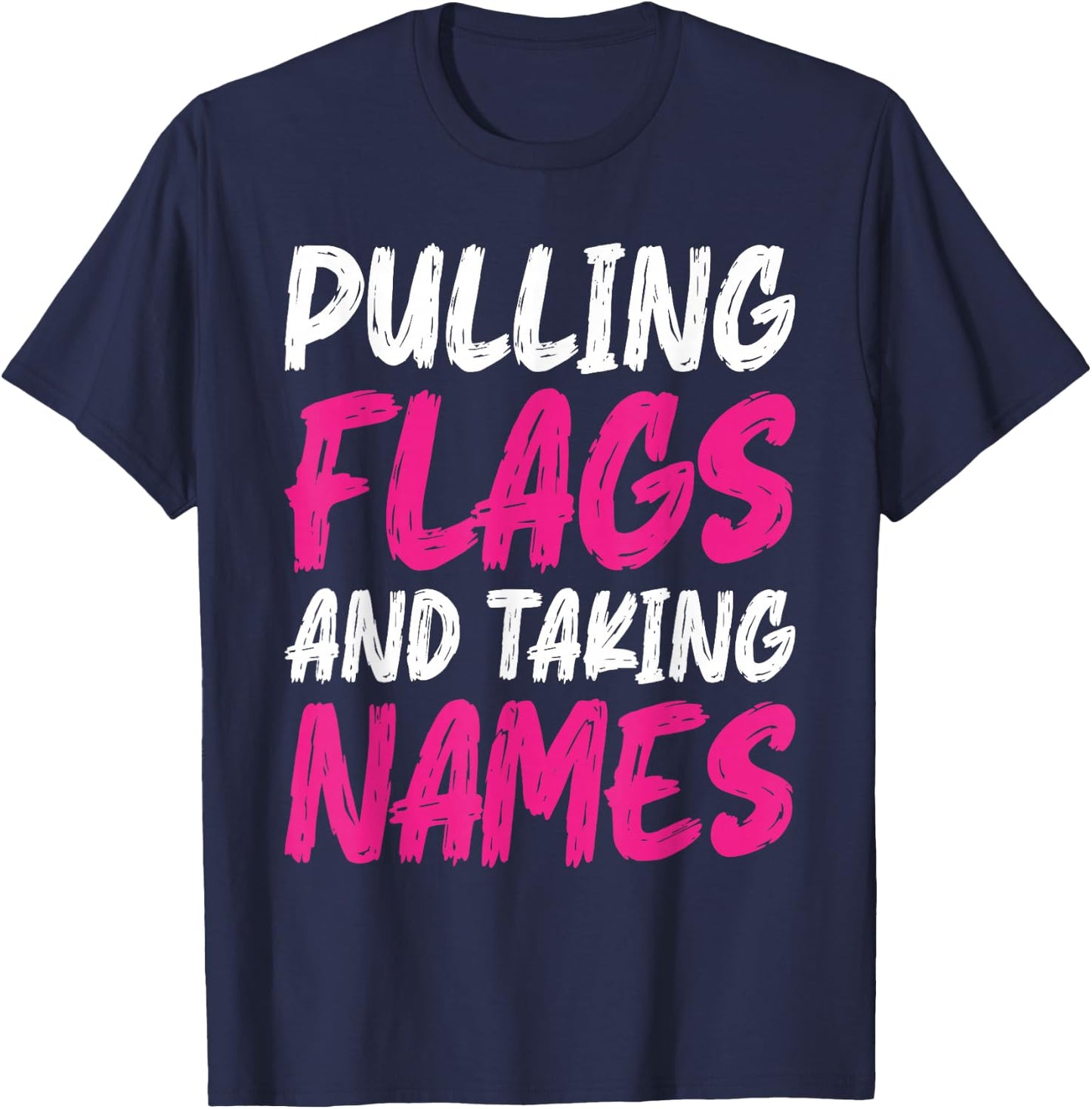 Flag Football Shirt and Girls T-Shirt - T-Shirt | Navy