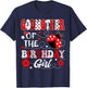 GodMother Of The Birthday Girl Lady Bug Birthday Party T-Shirt - T-Shirt | Navy