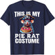 This is My Pie Rat Costume - Funny Pirate Costume T-Shirt - T-Shirt | Navy