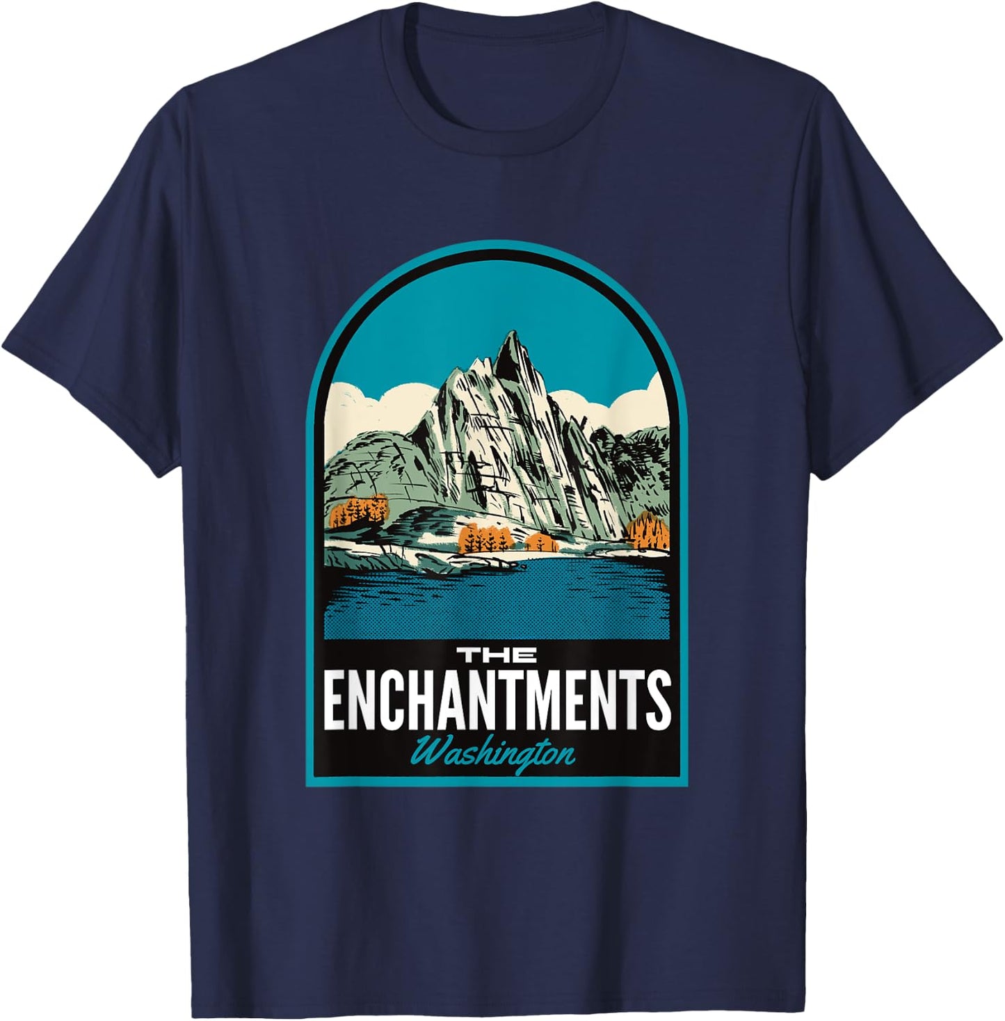 The Enchantments Washington T-Shirt - T-Shirt | Navy
