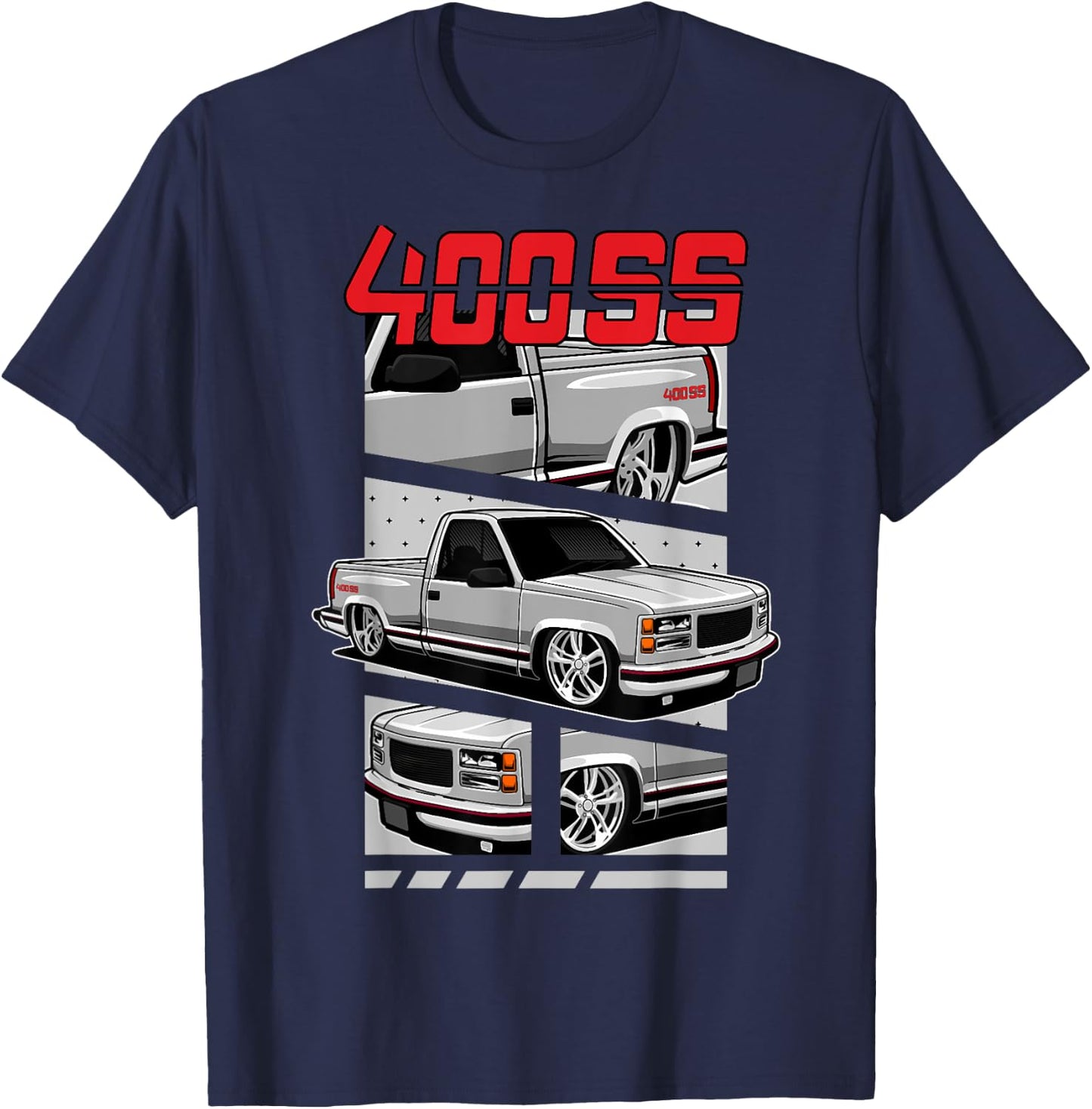 GMT800 1500 Truck 90S K1500 C1500 GMT400 T-Shirt - T-Shirt | Navy