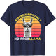 Appendix Surgery Recovery Appendix Removal No ProbLLama T-Shirt - T-Shirt | Navy