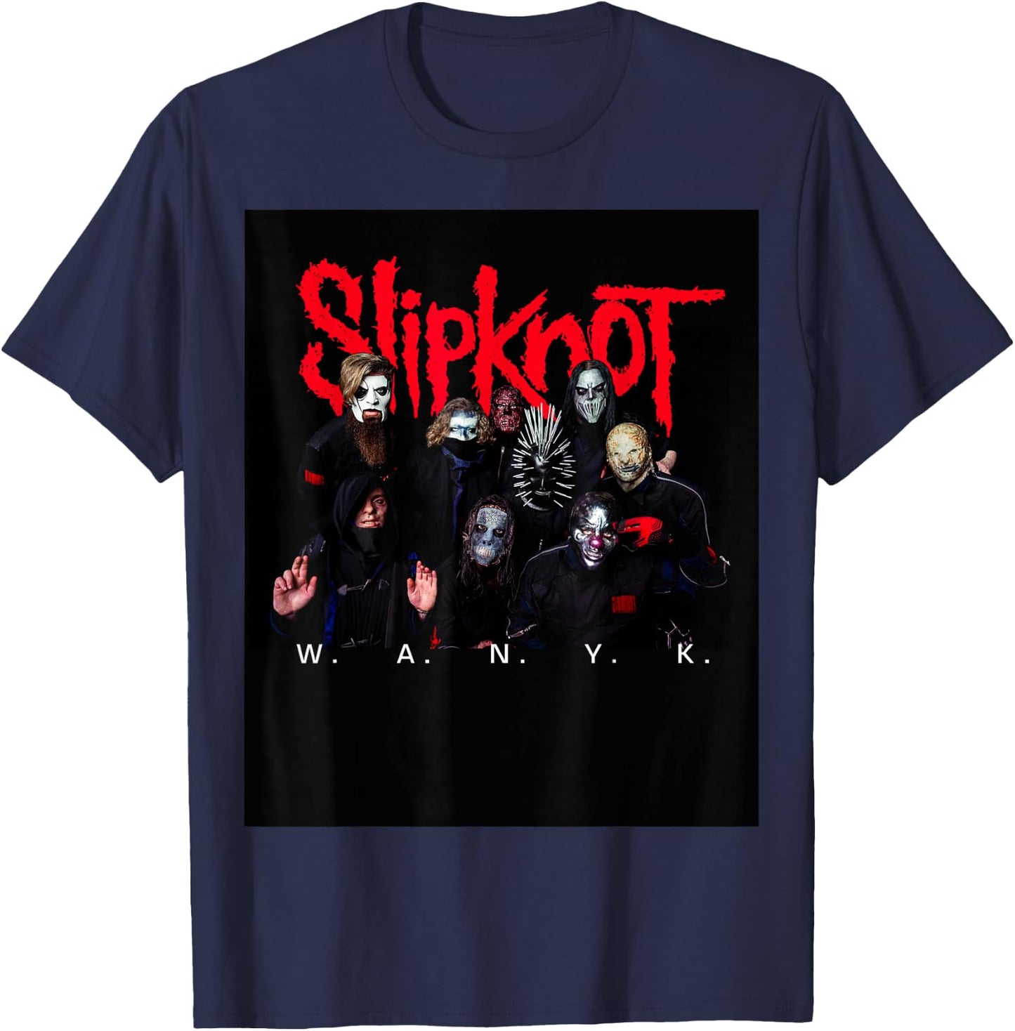 Slipknot Official We Are Not Your Kind Group T-Shirt - T-Shirt | Navy