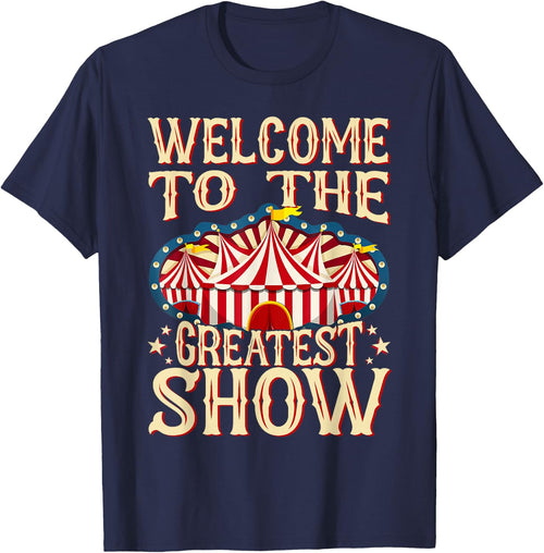 Circus Staff Welcome to the Greatest Show Carnival Birthday
